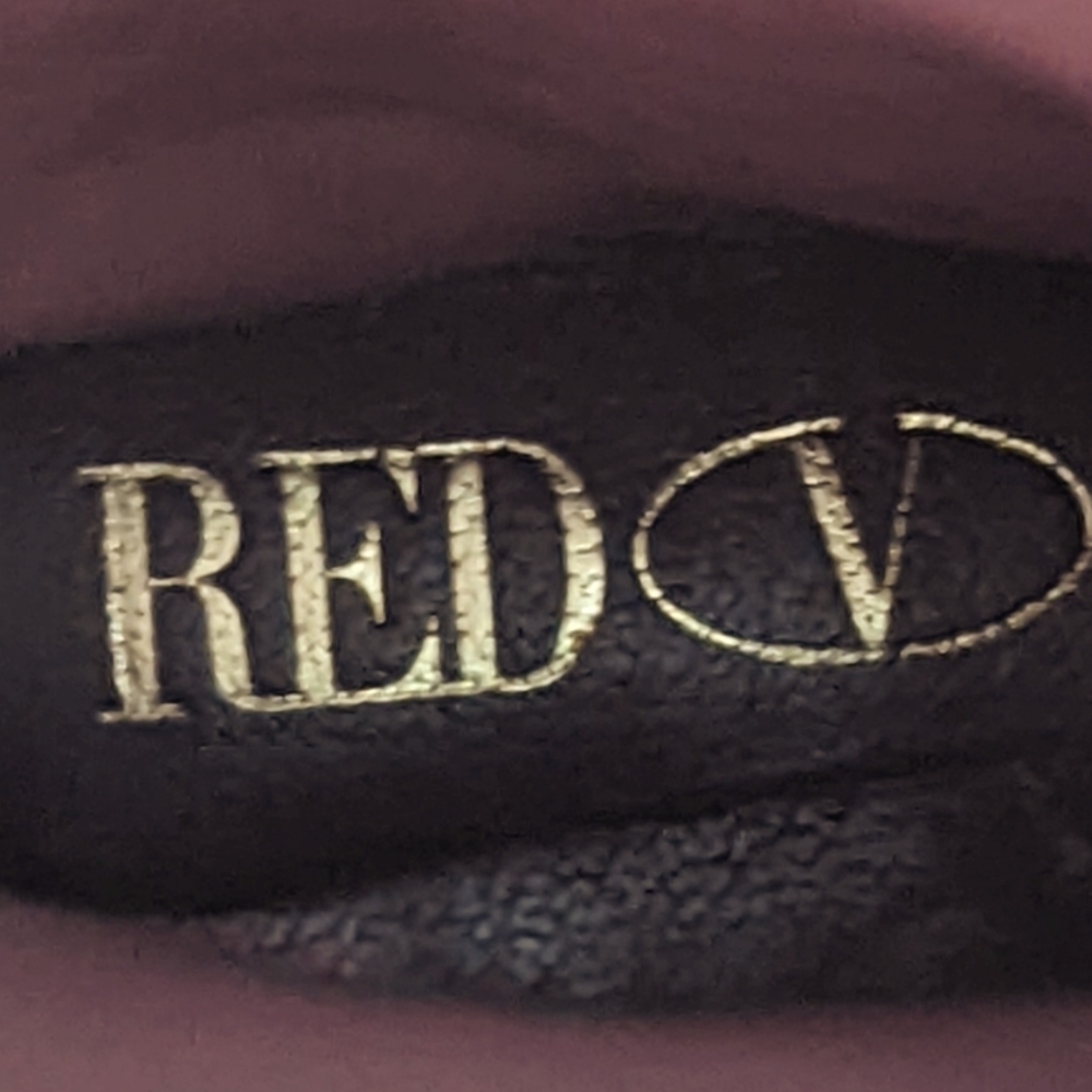 Red Valentino Vintage Tan Suede Bow Flat Boots....Size EU 40...US 9 - Picture 10 of 10